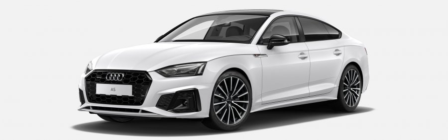 Audi A5, Nové A5 Sportback S line 40 TDI 150 kW q, barva bílá