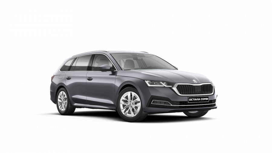 Škoda Octavia, 1,5 TSI 110 kW 6-stup. mech., barva šedá