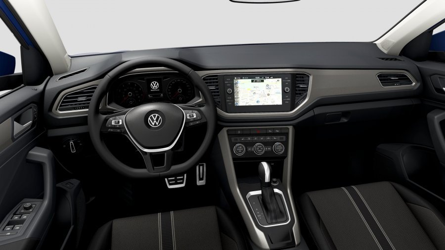 Volkswagen T-Roc, T-Roc Maraton Edition 1,5 TSI ACT 7DSG, barva modrá