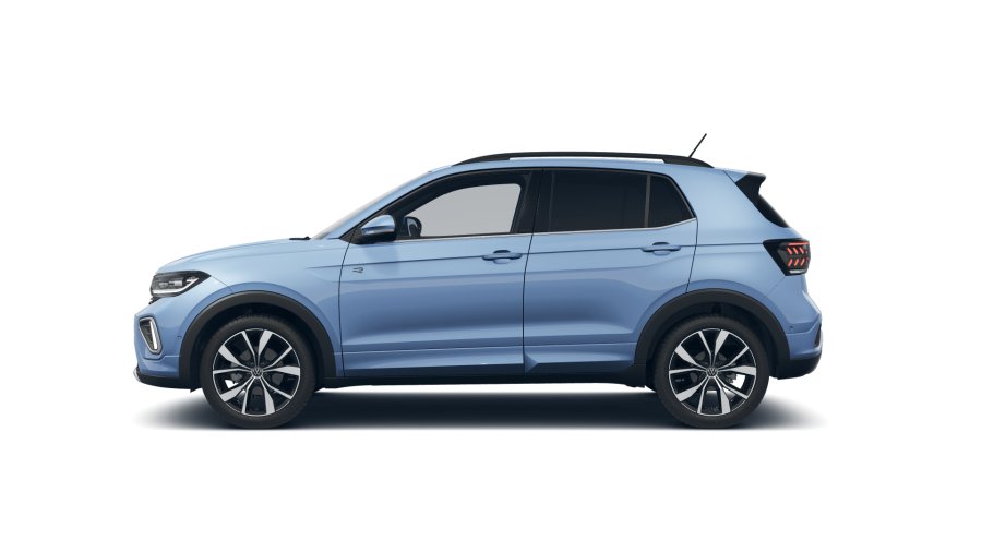 Volkswagen T-Cross, T-Cross R-Line People 1.0 TSI 85 kW 7DSG, barva modrá