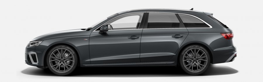 Audi A4, A4 Avant S line 40 TDI 150 kW q, barva šedá
