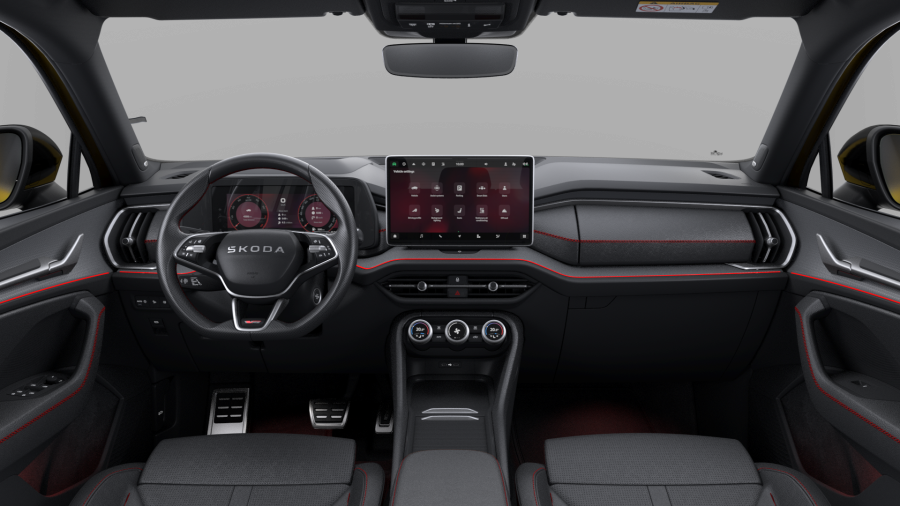 Škoda Kodiaq, 2,0 TSI 195 kW 7° automatická DSG 4x4, barva zlatá