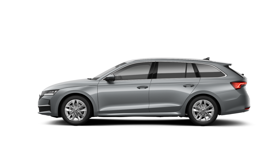Škoda Octavia, 1,5 TSI m-HEV 110 kW 7° automatická DSG, barva stříbrná