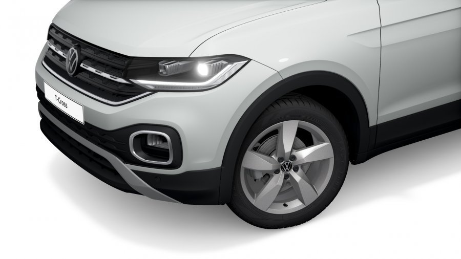 Volkswagen T-Cross, T-Cross Style 1,0 TSI 81 kW 6G, barva bílá