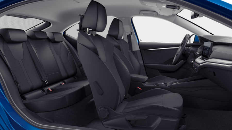 Škoda Octavia, 1,5 TSI m-HEV 110 kW 7° automatická DSG, barva modrá