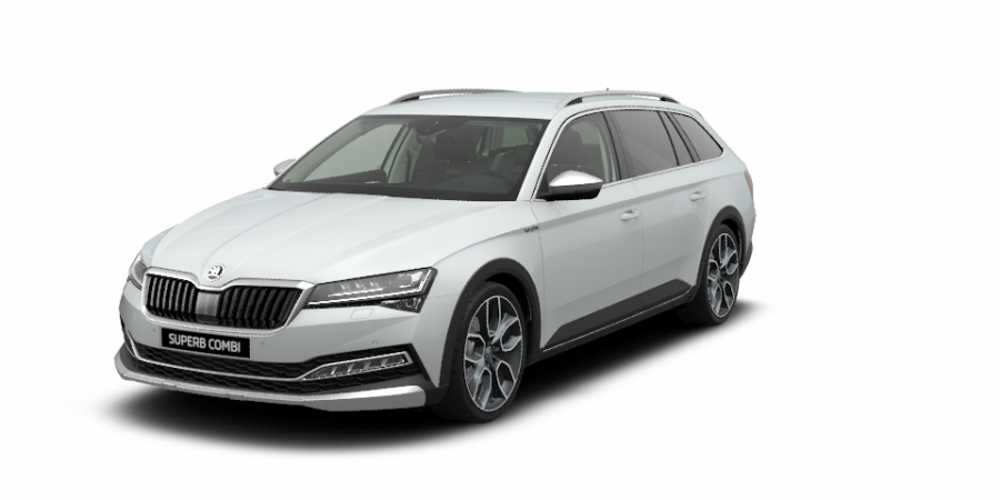 Škoda Superb, 2,0 TDI 147 kW 7-stup. automat. 4x4, barva bílá