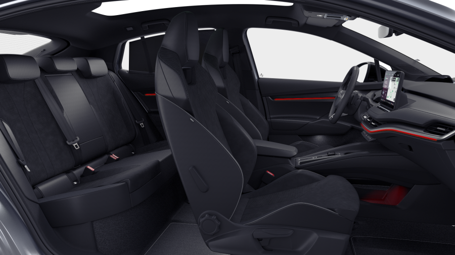 Škoda Enyaq iV, 82 kWh 1° automatická, barva šedá