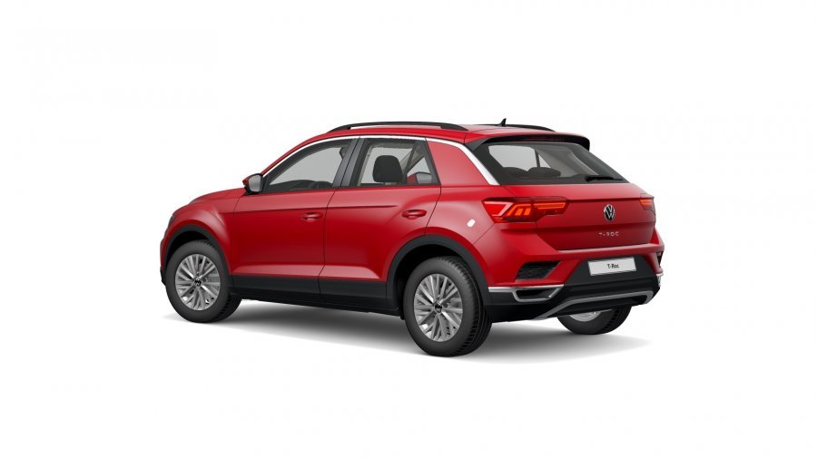 Volkswagen T-Roc, T-Roc Design 1,0 TSI 6G, barva červená