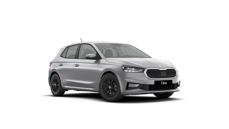 Škoda Fabia, 1,0 MPI 59 kW 5-stup. mech., barva stříbrná
