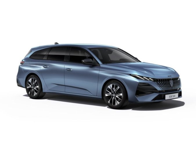 Peugeot 308, Peugeot 308 SW ALLURE Hybrid 145k, Automat, barva modrá
