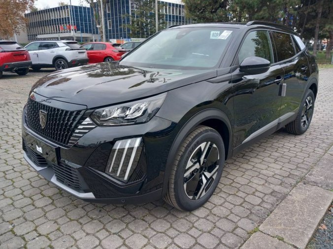 Peugeot 2008, Peugeot 2008 Allure Pack PureTech 130 S&amp, barva černá