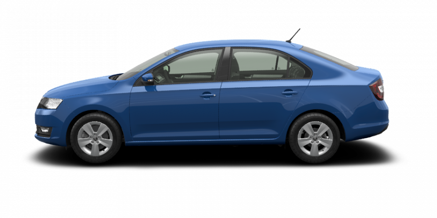 Škoda Rapid, 1,0 TSI 81 kW 6-stup. mech., barva modrá