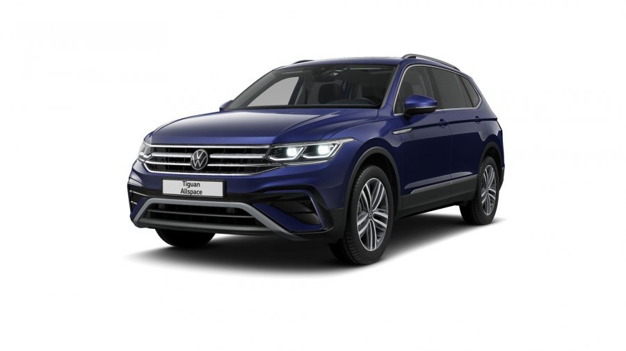 Volkswagen Tiguan Allspace, Allspace Elegance 2,0 TSI 140 kW 4M 7DSG, barva modrá