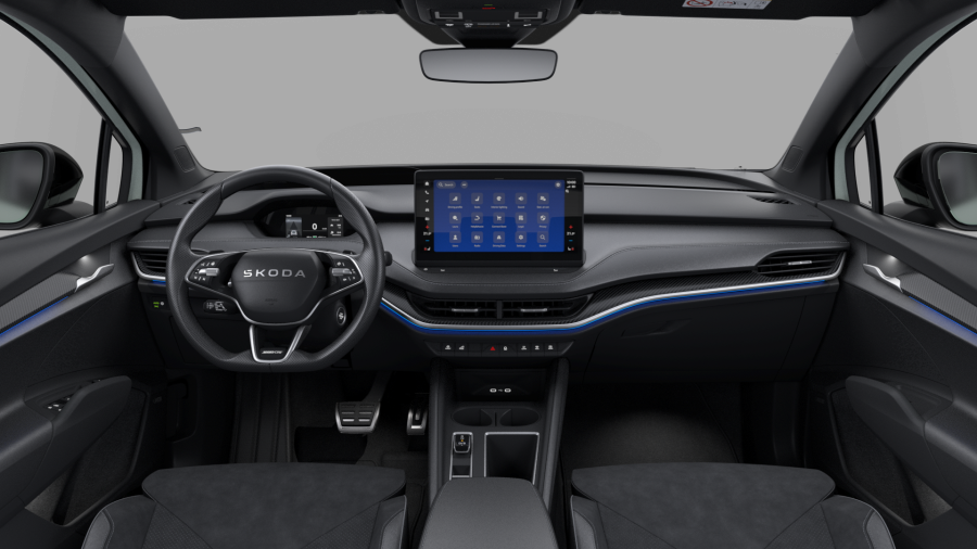 Škoda Elroq, 82 kWh 210 kW 1° převodovka, barva zelená