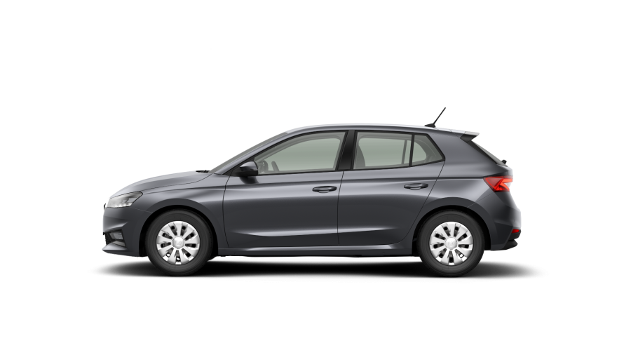 Škoda Fabia, 1,0 MPI 59 kW 5° manuální, barva šedá