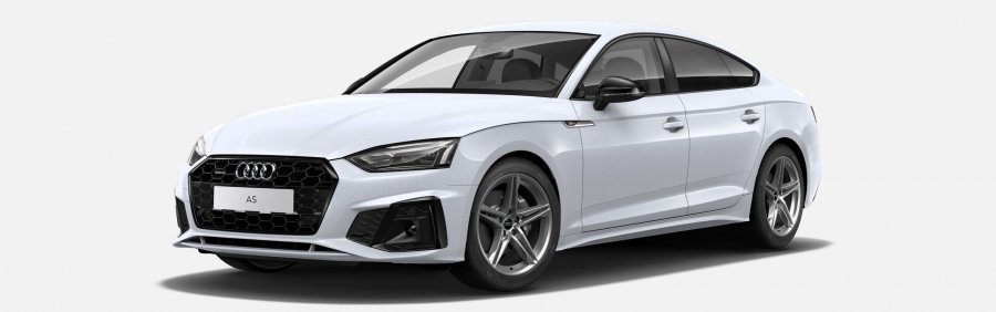 Audi A5, Nové A5 Sportback S line 40 TDI 150 kW q, barva bílá