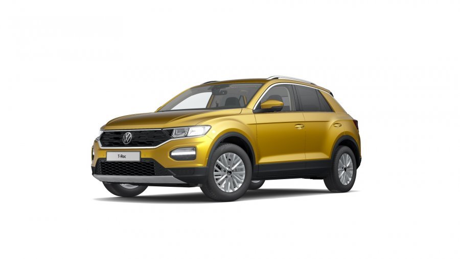 Volkswagen T-Roc, T-Roc Maraton Edition 1,5 TSI ACT 7DSG, barva žlutá