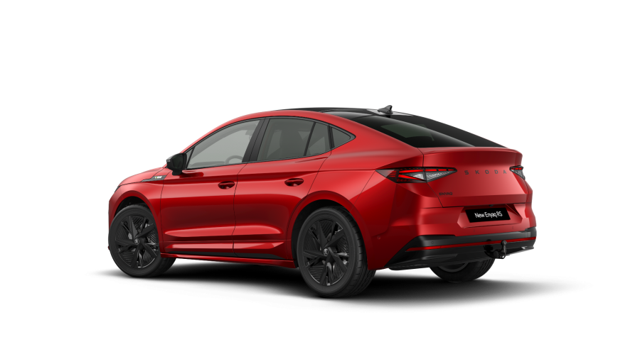 Škoda Enyaq iV, 84 kWh 250,00 kW 1° automatická 4x4, barva červená