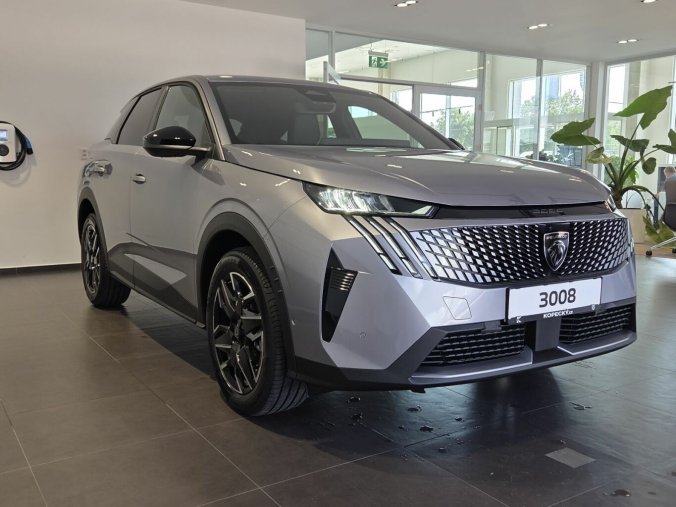 Peugeot 3008, Peugeot 3008 ALLURE Hybrid 136 e-DCS6, barva šedá