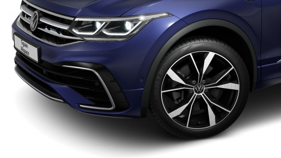 Volkswagen Tiguan Allspace, Allspace R-Line 2,0 TSI 140 kW 4M 7DSG, barva modrá