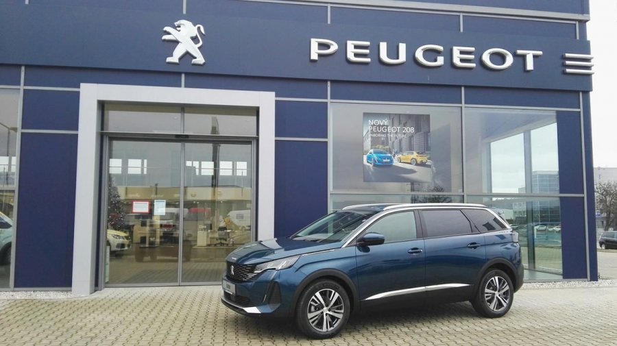 Peugeot 5008, ALLURE PACK 1.2 130k MAN 6, barva modrá