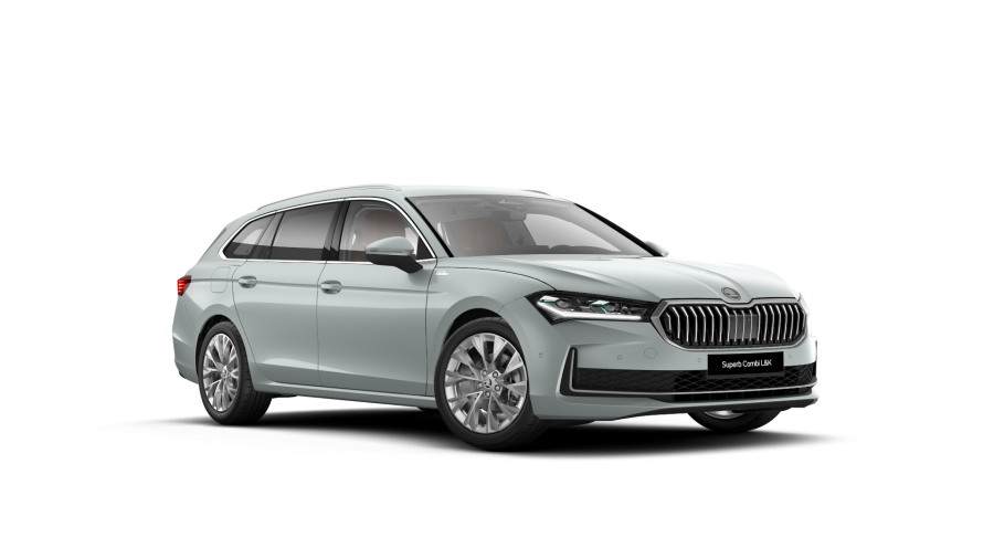Škoda Superb, 2,0 TDI 110 kW 7-stup. automat., barva stříbrná