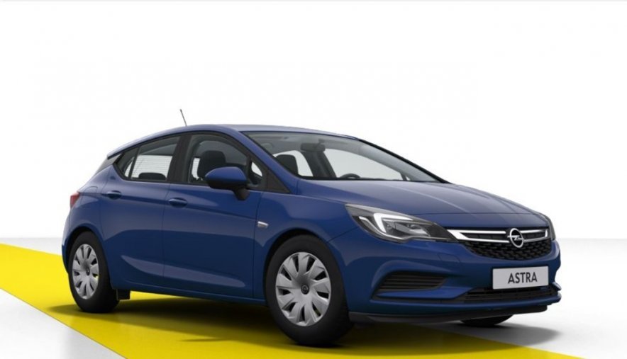 Opel Astra, Smile 1,4 Turbo 92 kW, barva modrá