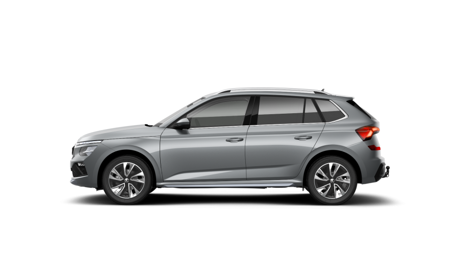 Škoda Kamiq, 1,0 TSI 85 kW 7° automatická DSG, barva stříbrná