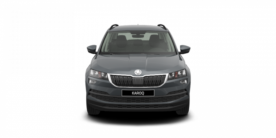 Škoda Karoq, 1,0 TSI 85 kW 6-stup. mech., barva šedá