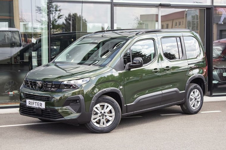 Peugeot Rifter, Peugeot Rifter 1,5 ALLURE BHDi130 S&S M6 N1, barva zelená