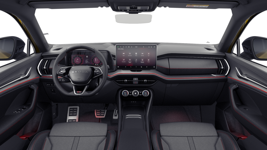 Škoda Kodiaq, 2,0 TSI 195 kW 7° automatická DSG 4x4, barva zlatá