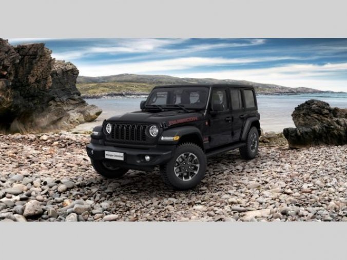 Jeep Wrangler, Rubicon 2.0 Turbo 4WD, barva bílá
