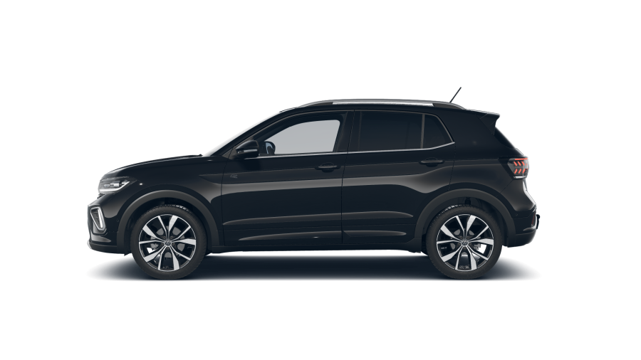 Volkswagen T-Cross, T-Cross R-Line 1.0 TSI 85 kW 7DSG, barva černá