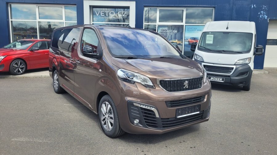 Peugeot Traveller, Allure Long 2.0 BHDi 180 S&S EAT8, barva hnědá