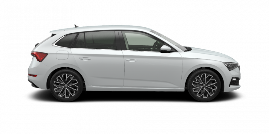 Škoda Scala, 1,0 TSI 81 KW 6-stup. mech., barva bílá