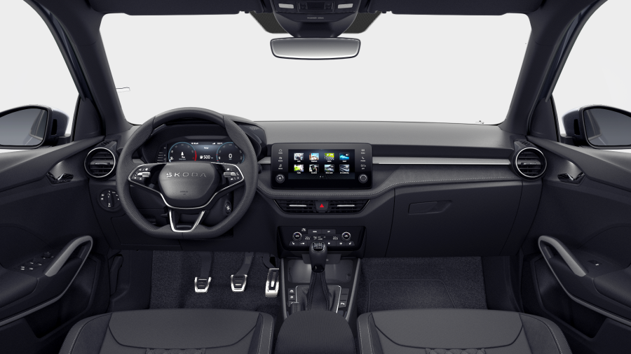 Škoda Fabia, 1,0 TSI 85 kW 6° manuální, barva šedá