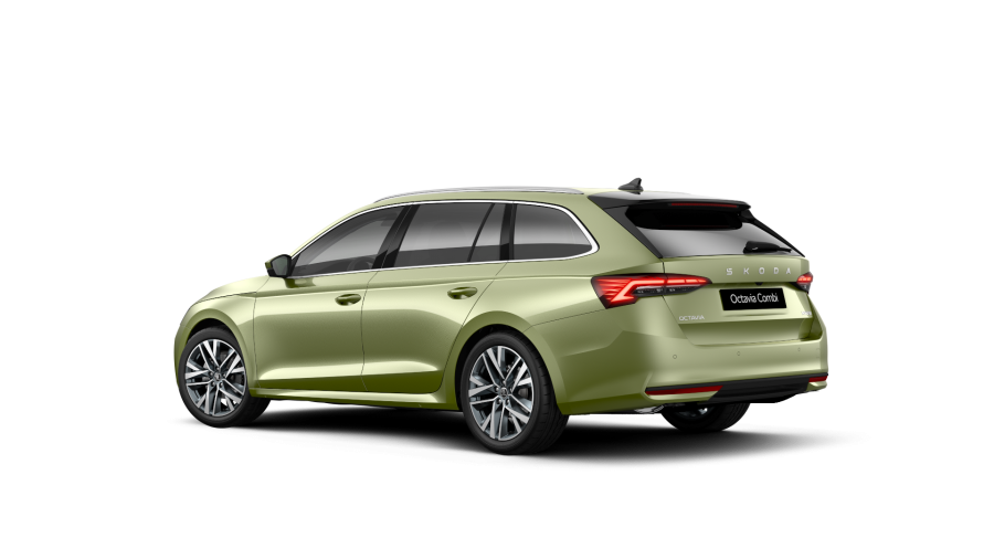 Škoda Octavia, 1,5 TSI Hybrid 110 kW 7° automatická DSG, barva zelená