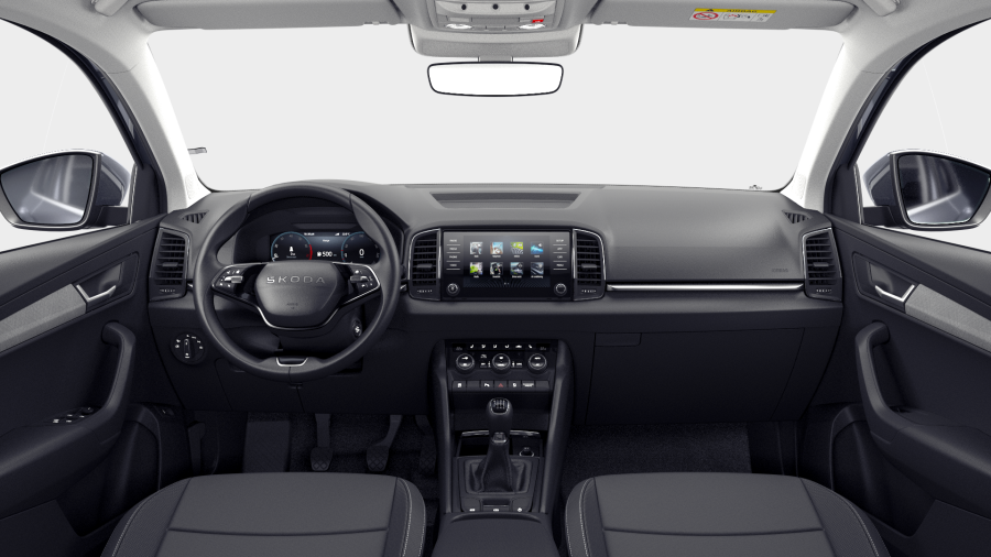 Škoda Karoq, 1,5 TSI 110 kW 6° manuální, barva šedá