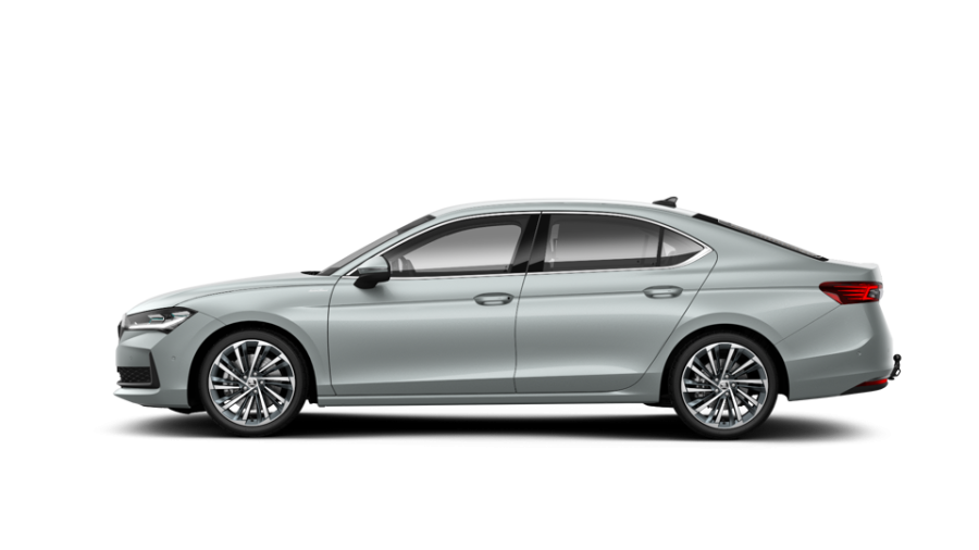 Škoda Superb, 2,0 TDI 142 kW 7-stup. automat. 4x4, barva stříbrná
