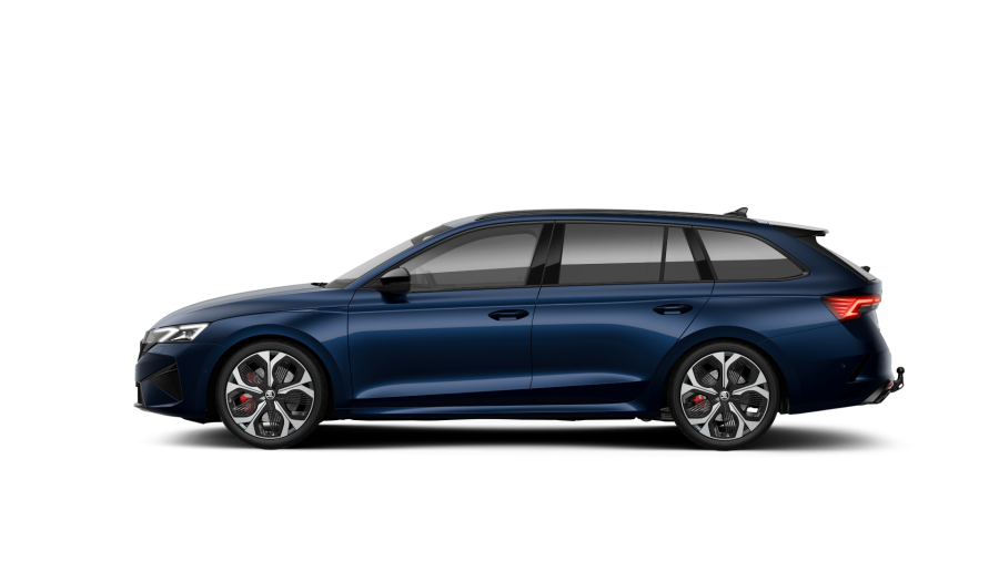 Škoda Octavia, 2,0 TSI 195 kW 7° automatická DSG, barva modrá