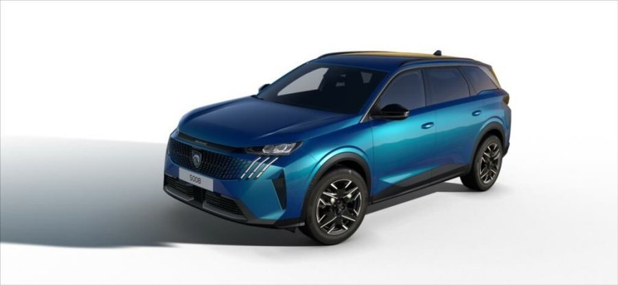 Peugeot 5008, Peugeot 5008 1,2 Hybrid 136 e-DCS6  ALLURE, barva modrá