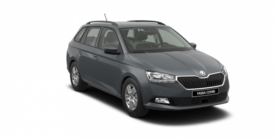 Škoda Fabia, 1,0 TSI 70 kW 5-stup. mech., barva šedá