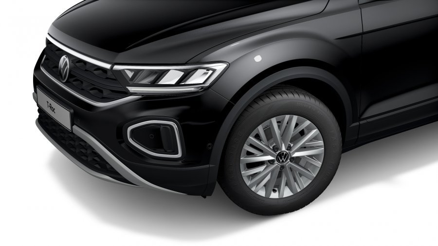 Volkswagen T-Roc, T-Roc Life 1,5 TSI 110 kW 7DSG, barva černá