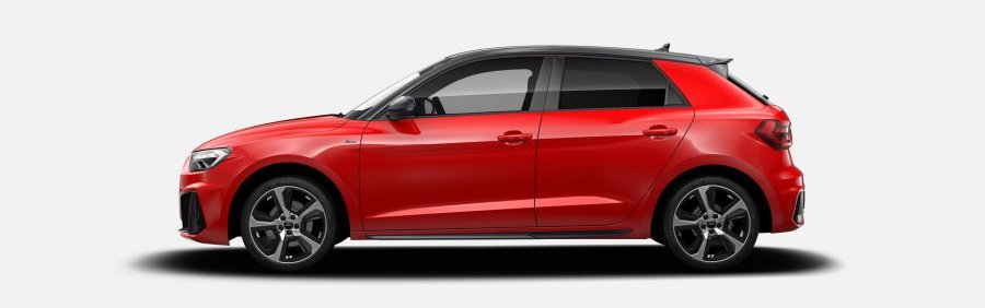 Audi A1, A1 Sportback S line 35 TFSI 110 kW, barva červená
