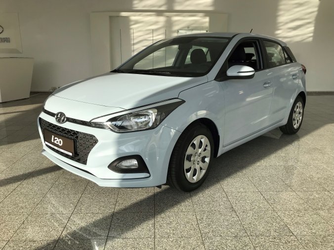 Hyundai i20, 1,25i 55 kW (95 NAT) 5 st. man, barva bílá