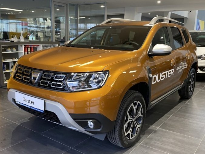 Dacia Duster, Prestige TCe 100 LPG 4x2, barva oranžová
