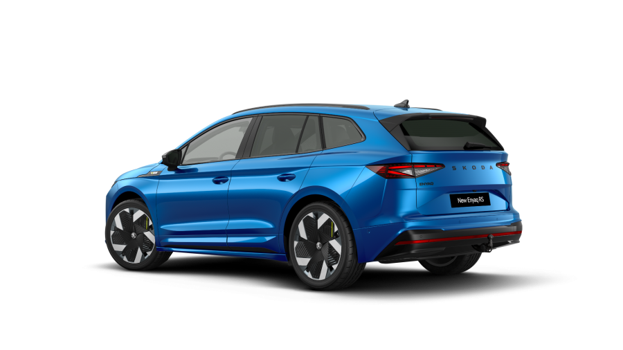 Škoda Enyaq iV, 82 kWh 250 kW 1° převodovka 4x4, barva modrá