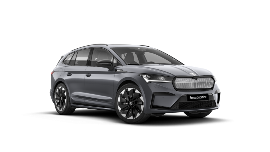 Škoda Enyaq iV, 82 kWh 210,00 kW 1-stup. automat., barva šedá