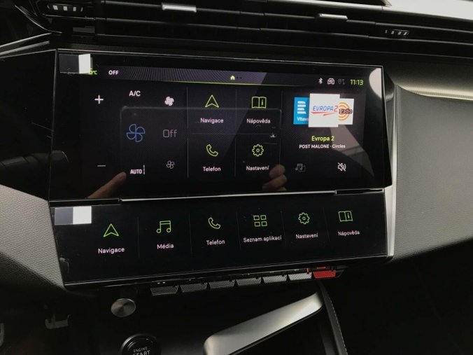 Peugeot 408, Peugeot 408 GT Hybrid e-DCS6 1,2 PureTech, barva modrá