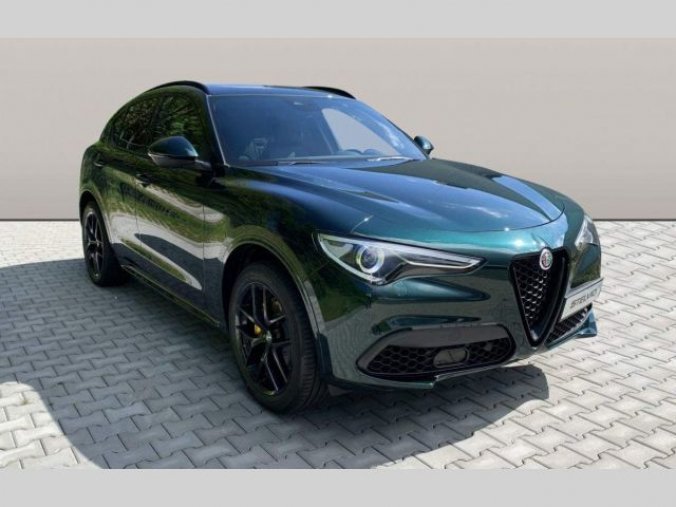 Alfa Romeo Stelvio, 2.0 Turbo 280k Q4 VELOCE, barva zelená